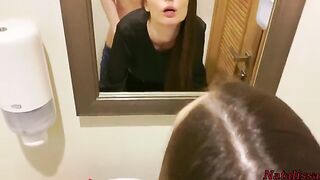 Natalissa got her pussy railed after the first date in restaurant