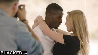 Kendra Sunderland, the iconic blonde with 32G curves, gets obsessed with a captivating presence in part 1