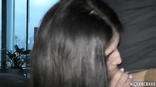 The producer fucked a model with big boobs, the pretty girl moaned