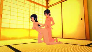 Hinata Hyuga, shy and reserved, gets fucked by classmate