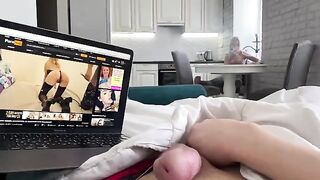 A stunning blonde caught me in a compromising situation and offered to assist!