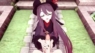 Hu Tao's pyro skills are matched by her passionate prowess in bed