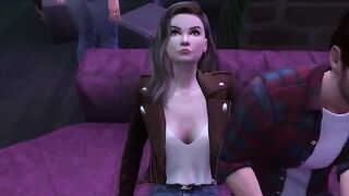 The student seduces the teacher and fucks with him at home