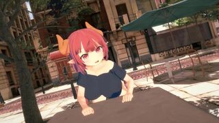 A date with the invisible, Kobayashi's fantasy comes true