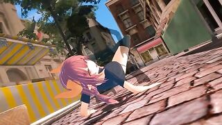 A date with the invisible, Kobayashi's fantasy comes true