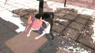 A date with the invisible, Kobayashi's fantasy comes true