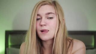 The girl next door is hot and she wants you to jerk off with her