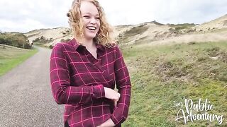 Public exhibitionist behavior on the Dutch beach