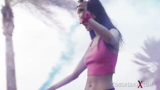 Petite hottie Eliza Ibarra gets fucked hard by TOUGHLOVEX