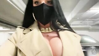 A big natural cock for the hot Australian girl with huge tits in HD