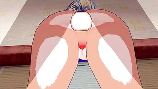 Rebecca Bluegarden gets fucked in an animated and uncensored scene