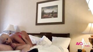 Brandi Bae shakes big ass for lucky fan and gets fucked hard