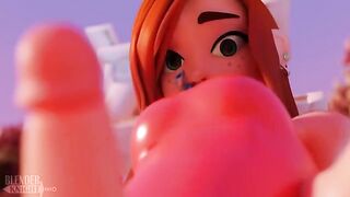 Wendy Corduroy 3D sound - Gravity Falls themed anime action