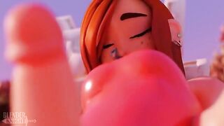 Wendy Corduroy 3D sound - Gravity Falls themed anime action