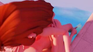 Wendy Corduroy 3D sound - Gravity Falls themed anime action