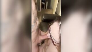 Wife cheats on her husband with a tattooed guy
