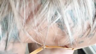 A little bubbly girl with insane blue eyes gets fucked hard in POV
