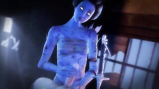 A compilation of dead by daylight scenes featuring various characters in steamy encounters