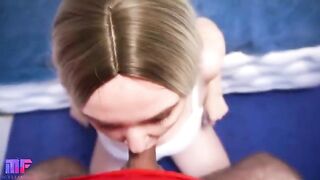 A hot stepmom got her load in the mouth of her stepson