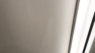 A hot chick is having sex with the sales assistant in a fitting room