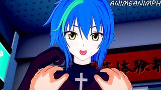High School DxD Xenovia Quarta’s pussy is a bottomless hole