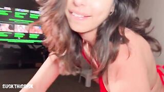First-time face fuck and pussy pounding for Reina Rae