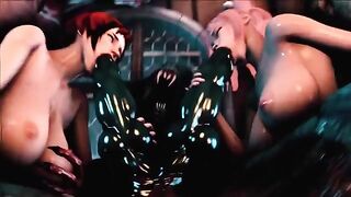 Hentai 3D uncensored Full Moon 2 Gangbang - pornr celeb action