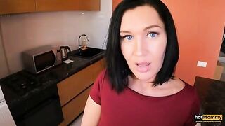 The step mom was handcuffed when the step son found her, a shocking sight