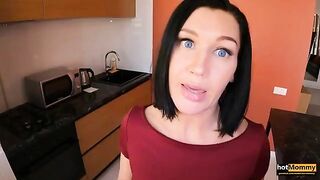 The step mom was handcuffed when the step son found her, a shocking sight