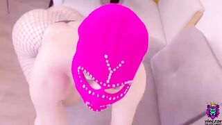 Babe with a thick ass enjoys deep anal sex with a huge dick
