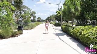 The couple has sex after a date on roller skates