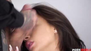 The photographer fucked Latina model Susy Gala’s pussy balls deep during a photo session