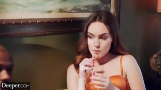 Sexy brunette Freya gets her man's undivided attention in this steamy scene from Deeper, a channel known for its passionate and erotic content that often explores themes of domination and seduction