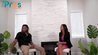 A sports girl, Armani Black, gets fucked hard by Derek Savage