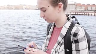 The guy did not expect that the girl would start to show herself in such a daring way