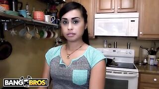 Horny hung gets Eva Saldana’s knob polished for cash