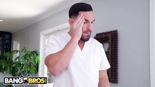 Peter Green massages and fucks busty blonde Blake Blossom hard