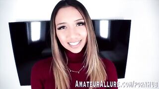 Kimora Quin, the stunning 5'10" Filipina-American star, loves feeling a cock down her throat