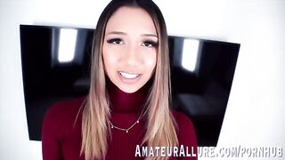 Kimora Quin, the stunning 5'10" Filipina-American star, loves feeling a cock down her throat