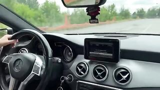 Hot girl buys used car, fucks the seller in it