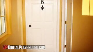 Scarlet Red and Clover caught a neighbor wanking while watching them