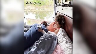 Camping in nature, a sensual and intimate experience with Kate Marley