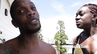 The darkest Brazilian I've ever seen: Fernanda Chocolatte gets fucked by Jeff Black