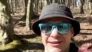 Chihuahua Vlog. A day with Kleomodel ended with a group fuck in the woods