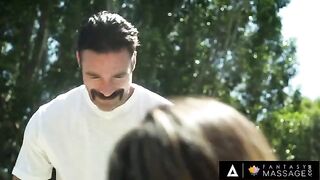 Pervert masseur fucked his client Jaye Summers with the steamy intensity of Charles Dera