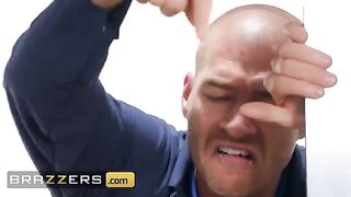 Xander helped Maserati XXX, who got stuck, by oiling her ass and having sex