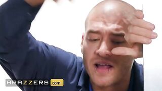 Xander helped Maserati XXX, who got stuck, by oiling her ass and having sex