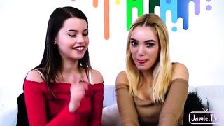 The couple Nico has an intense threesome experience with two girls