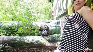 German guy fucked thick Turkish mature with huge boobs in hardcore action