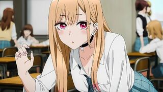 A girl dressed up as a schoolgirl is having sex with a guy